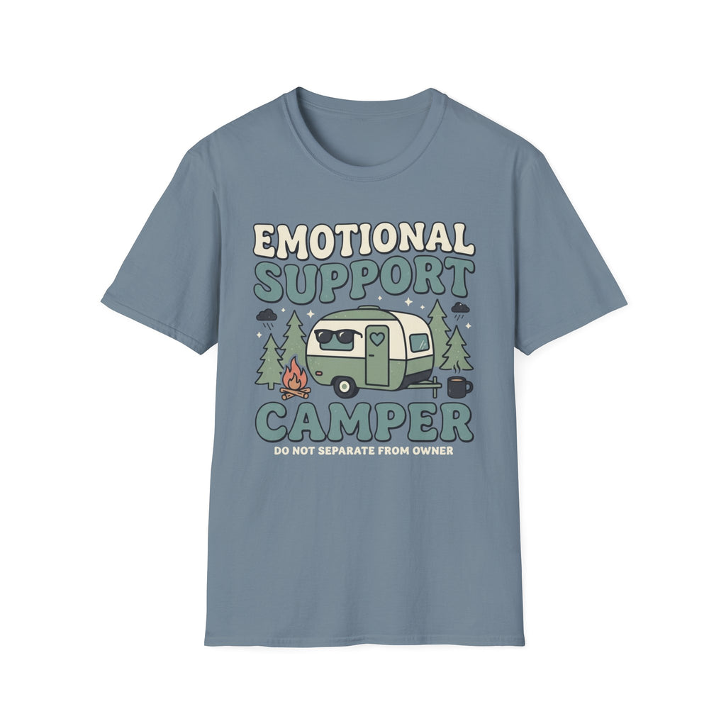 Emotional Support Camper Do Not Separate From Owner T-Shirt