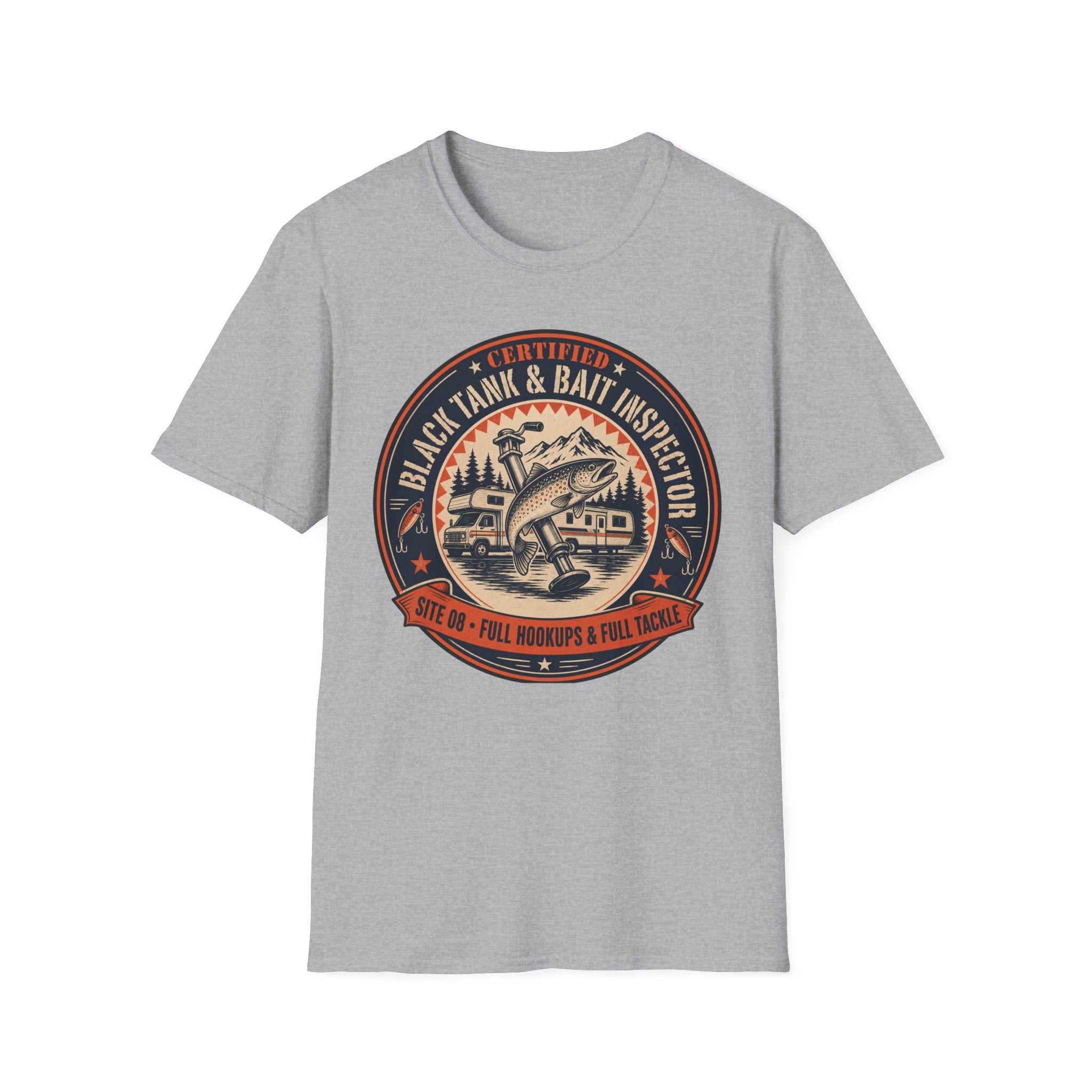 Certified Black Tank & Bait Inspector T-Shirt