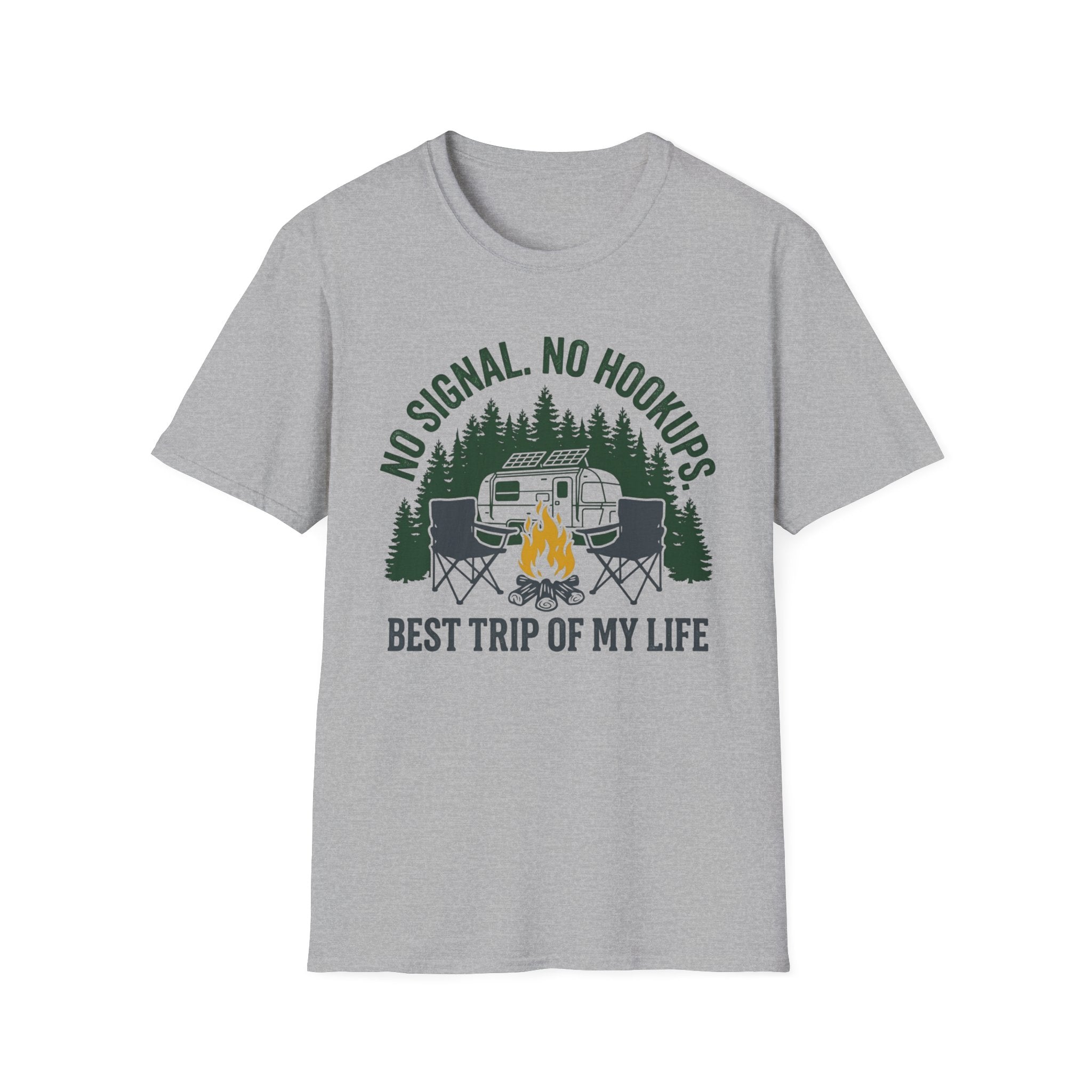 No Signal No Hookups - Best Trip Of My Life T-Shirt