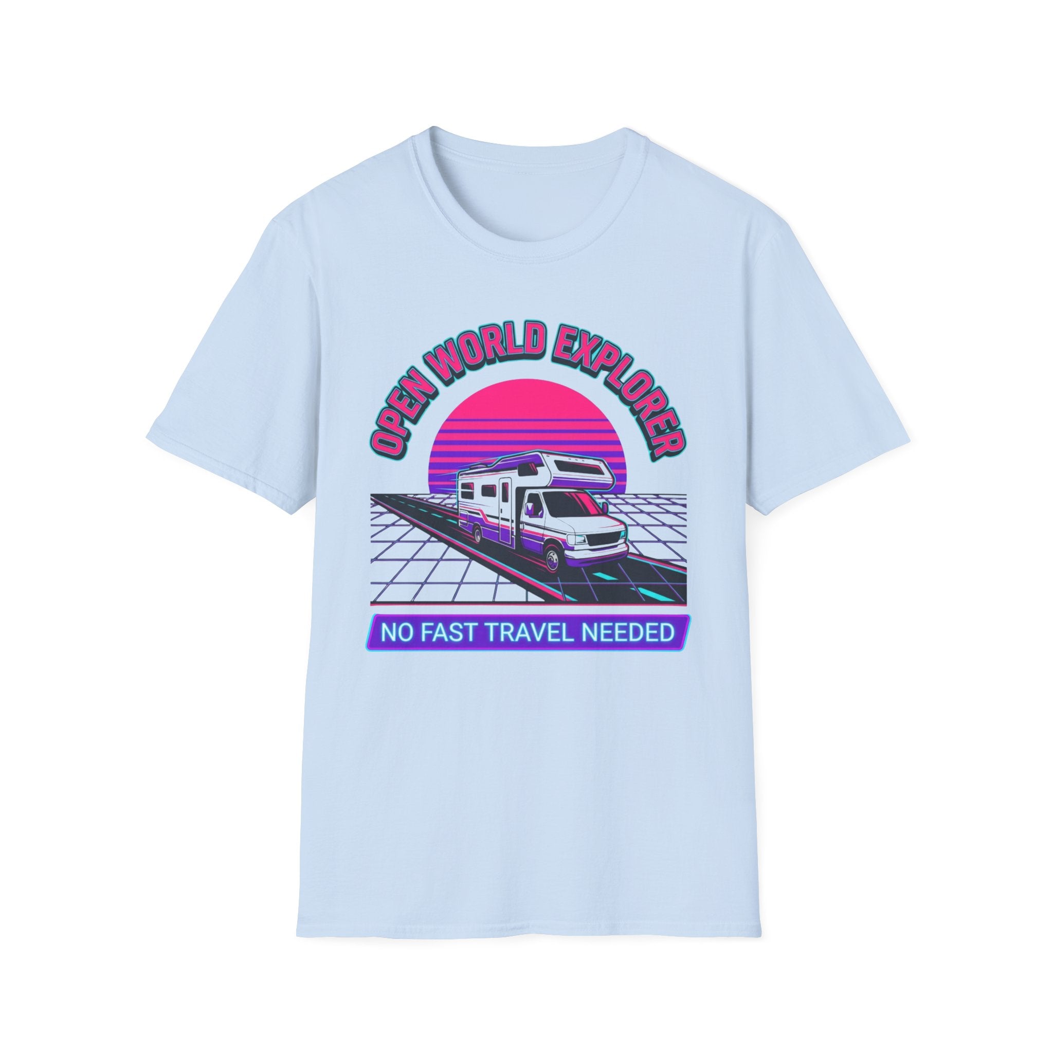 Open World Explorer - No Fast Travel Needed T-Shirt