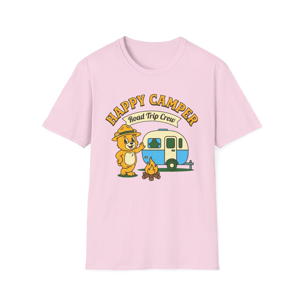 Happy Camper Road Trip Crew T-Shirt