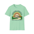 Chasing Sunsets - Home Is Where We Park It T-Shirt