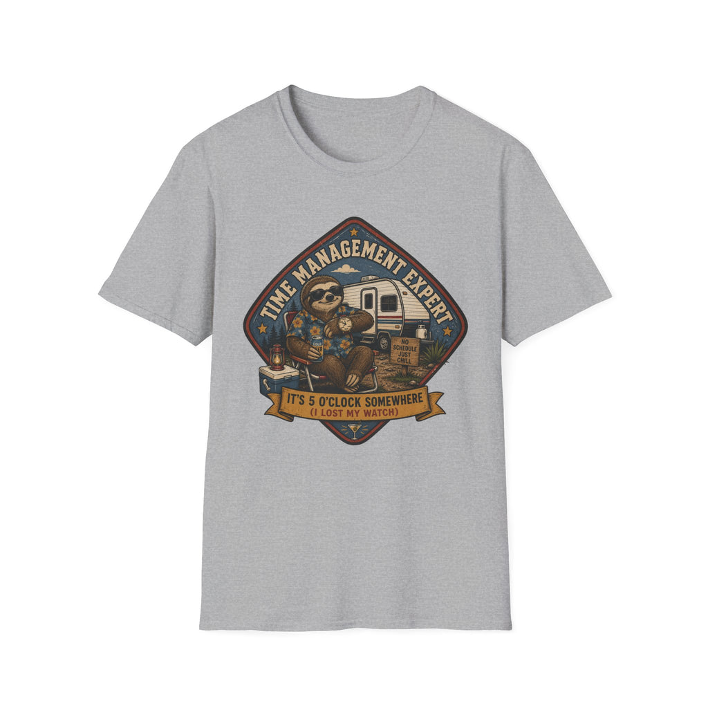 Time Management Expert - It's 5 O'Clock Somewhere T-Shirt