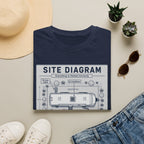 Site Layout Diagram T-Shirt