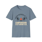 Proud Member Of The Campground Sleep Around Club T-Shirt