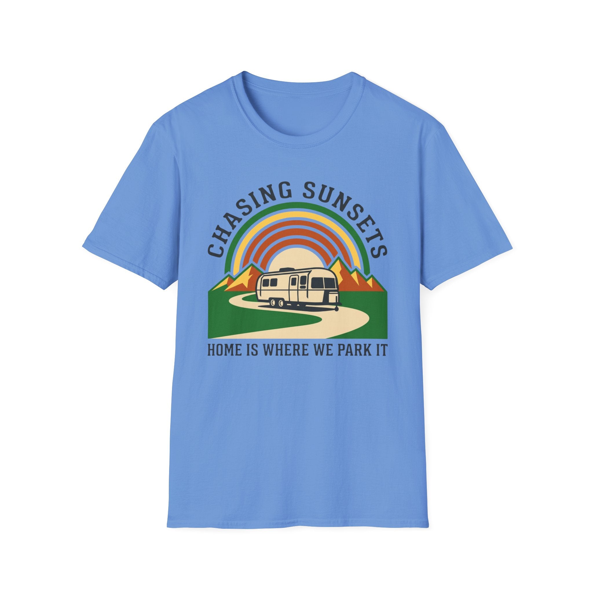 Chasing Sunsets - Home Is Where We Park It T-Shirt