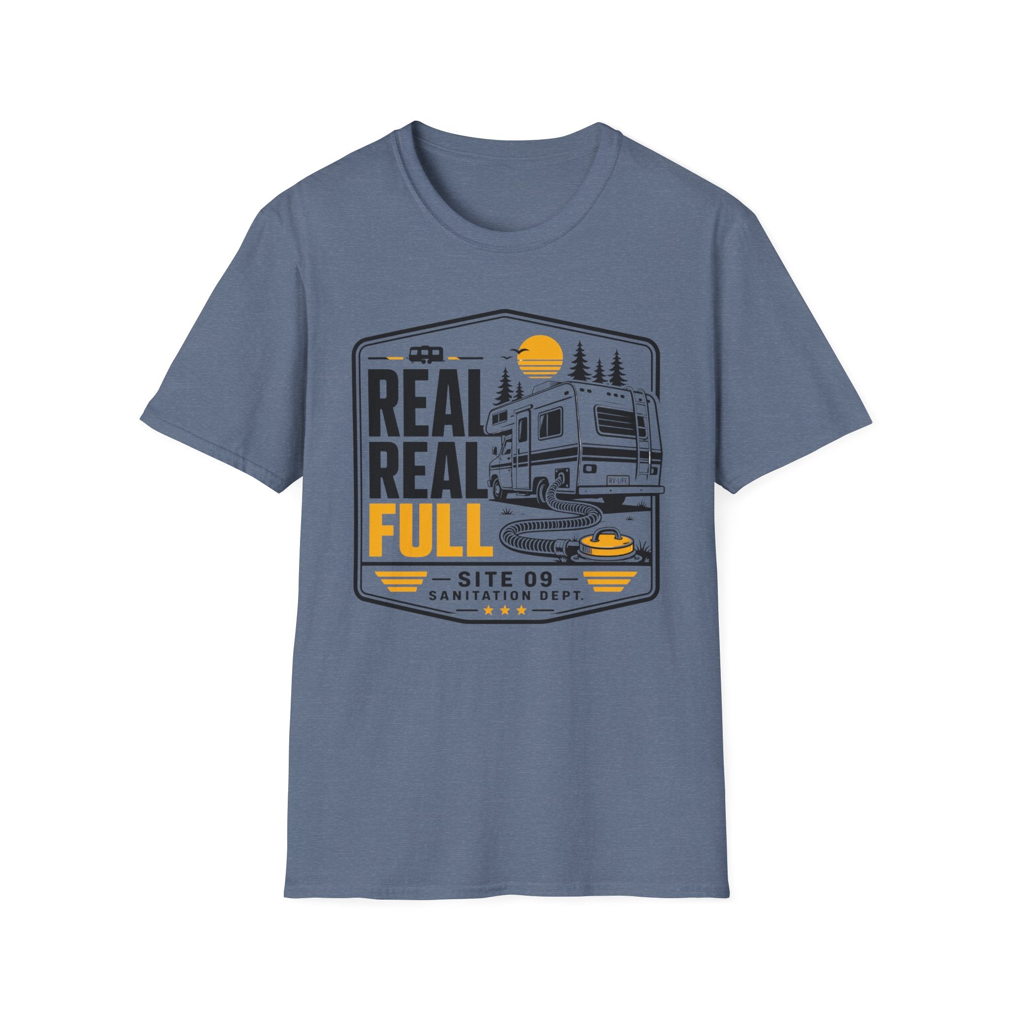 Real Real Full - Site 09 Sanitation Dept T-Shirt