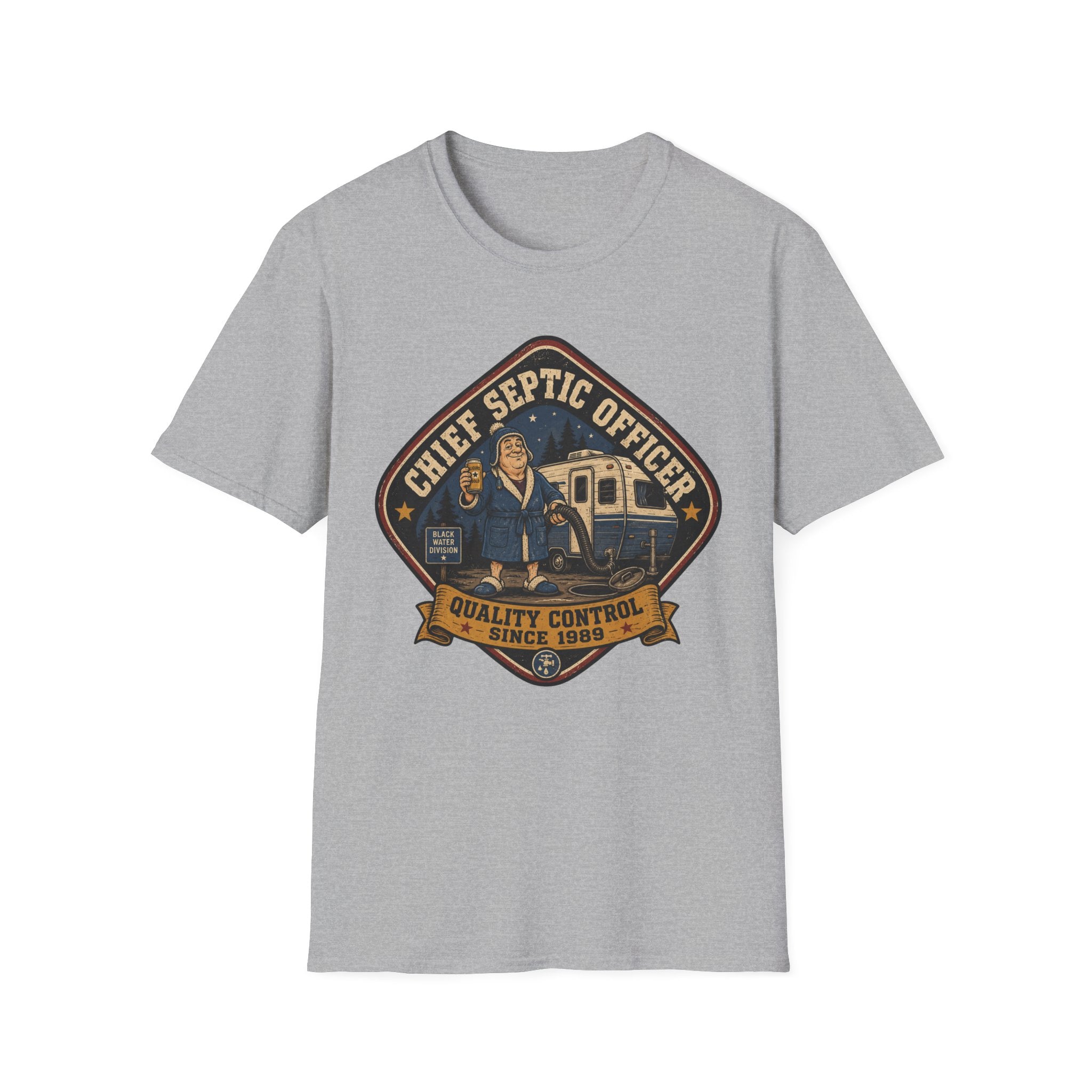 Chief Septic Officer - Quality Control Since 1989 T-Shirt