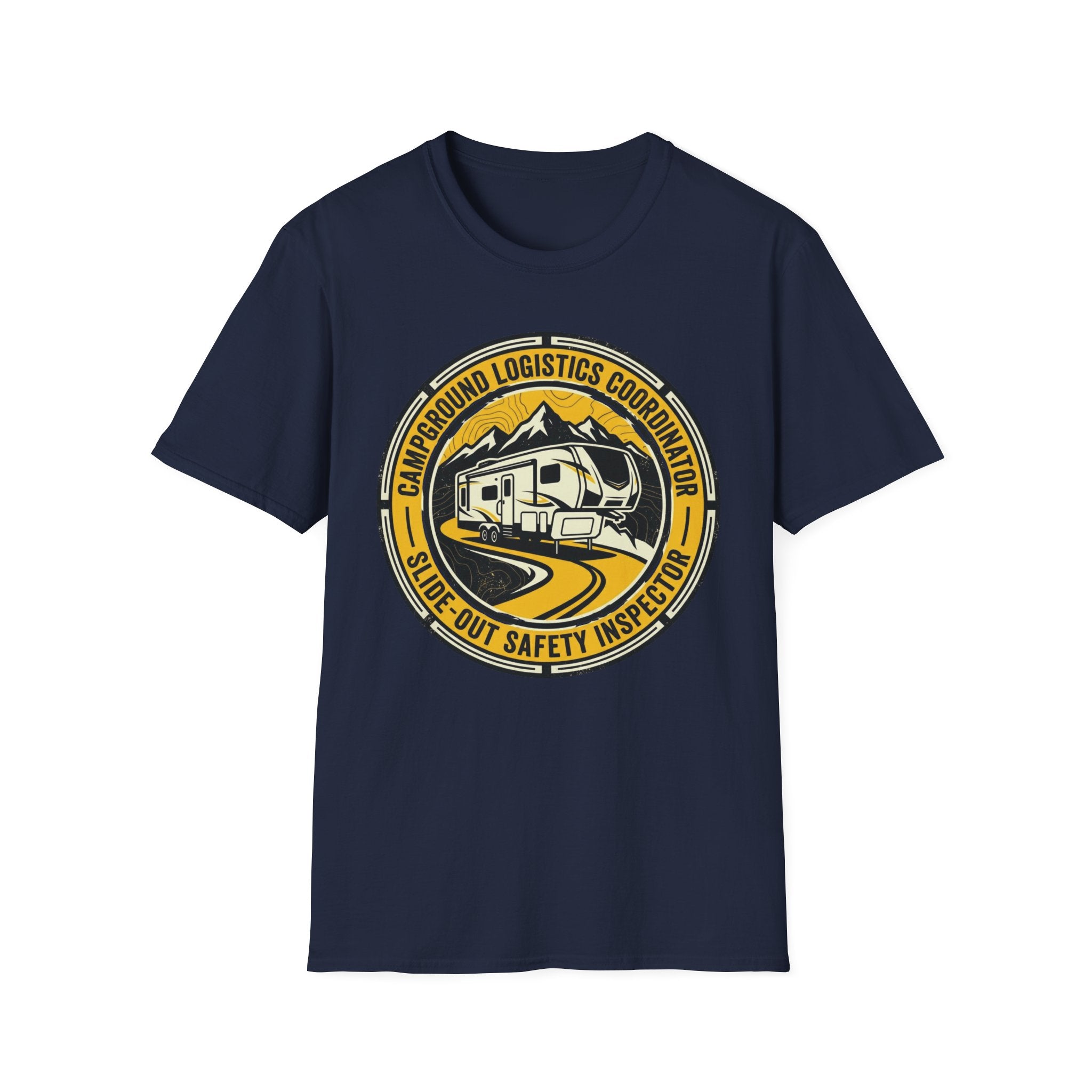 Campground Logistics Coordinator - Slide Out Safety Inspector T-Shirt