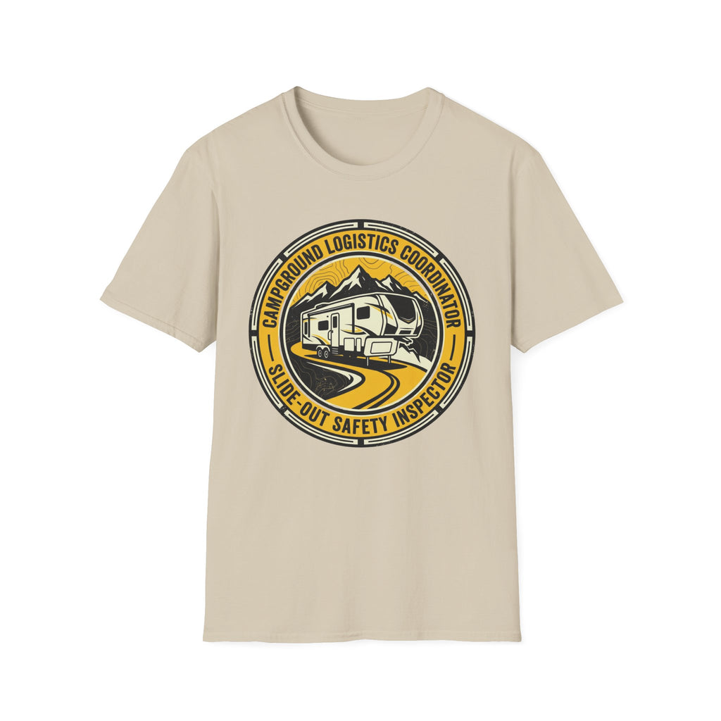 Campground Logistics Coordinator - Slide Out Safety Inspector T-Shirt