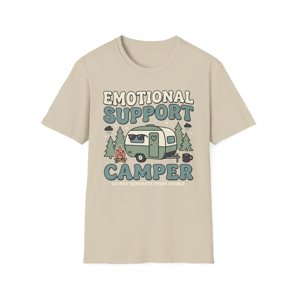 Emotional Support Camper Do Not Separate From Owner T-Shirt