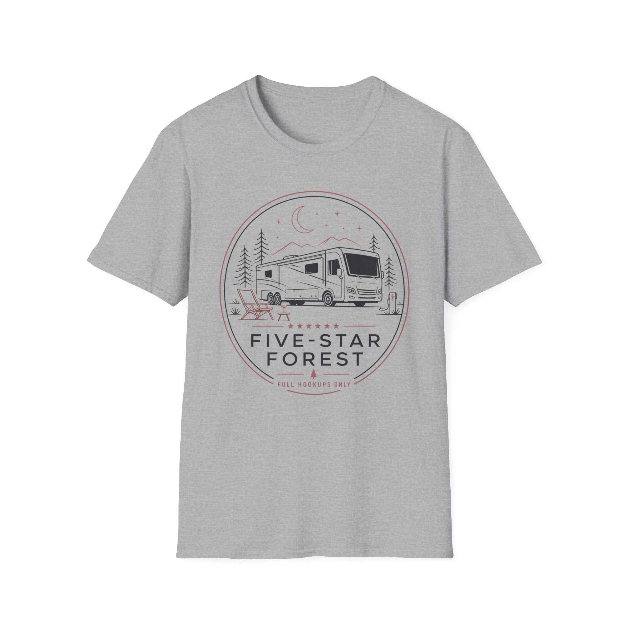 Five-Star Forest - Full Hookups Only T-Shirt