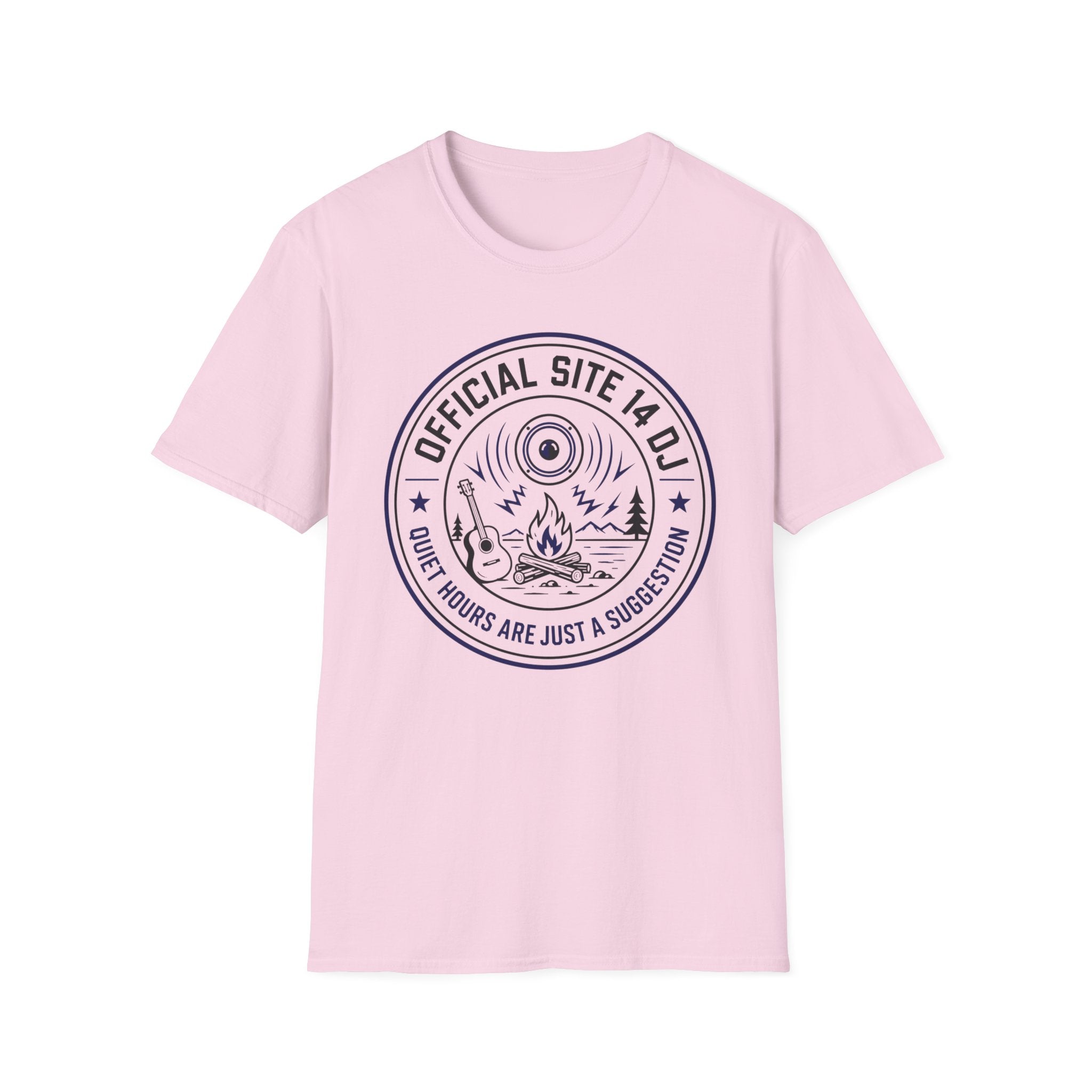 Official Site 14 DJ - Quiet Hours Are Just A Suggestion T-Shirt