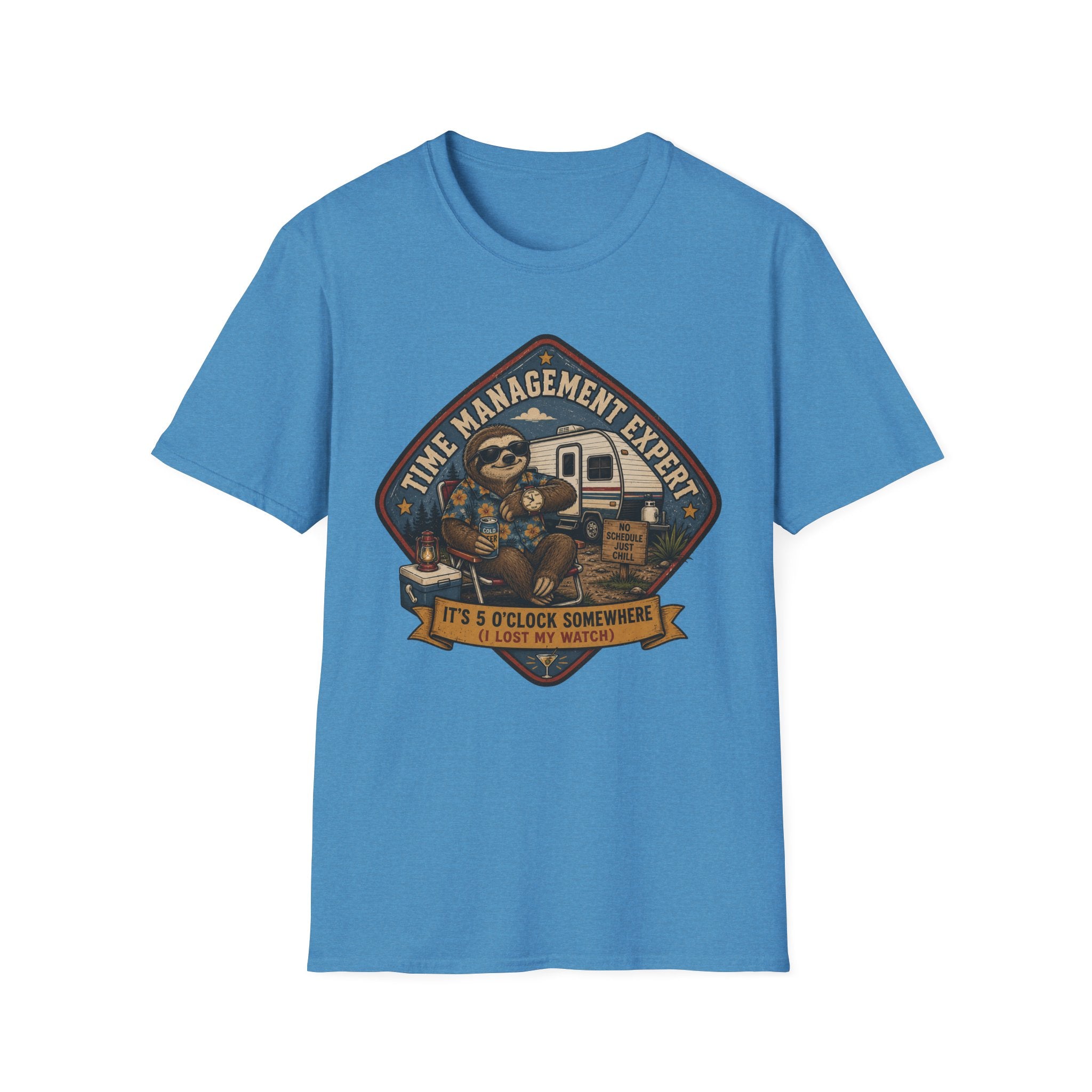 Time Management Expert - It's 5 O'Clock Somewhere T-Shirt